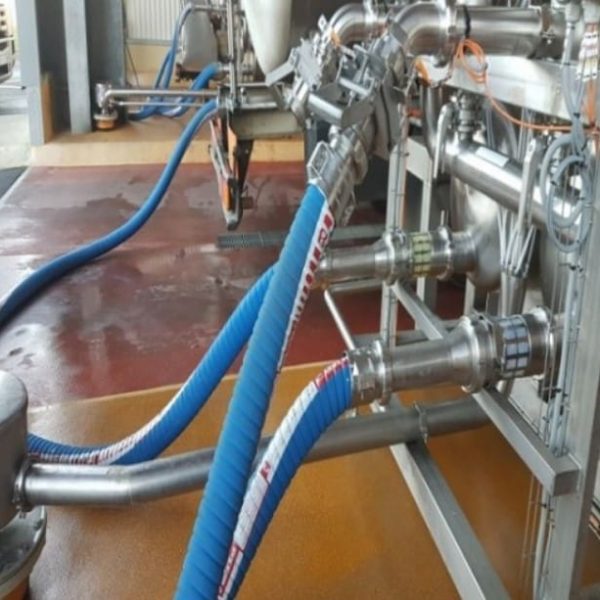 Mangueras sanitarias para succión y descarga de alimentos y bebidas