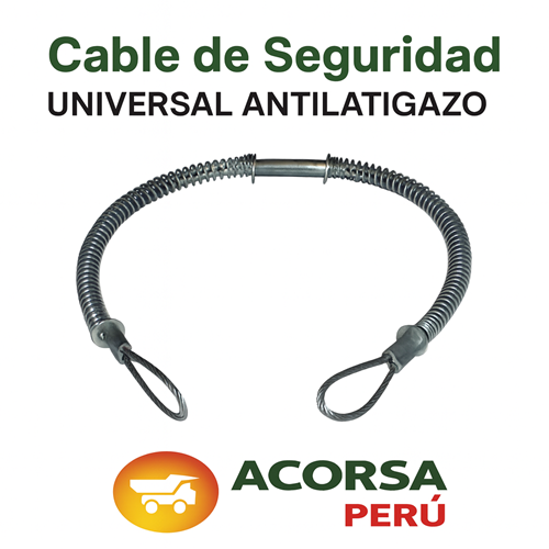 Cable De Seguridad Universal Antilatigazo