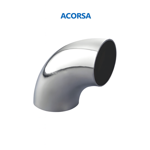 Codo 45° SANITARIO ACERO INOX